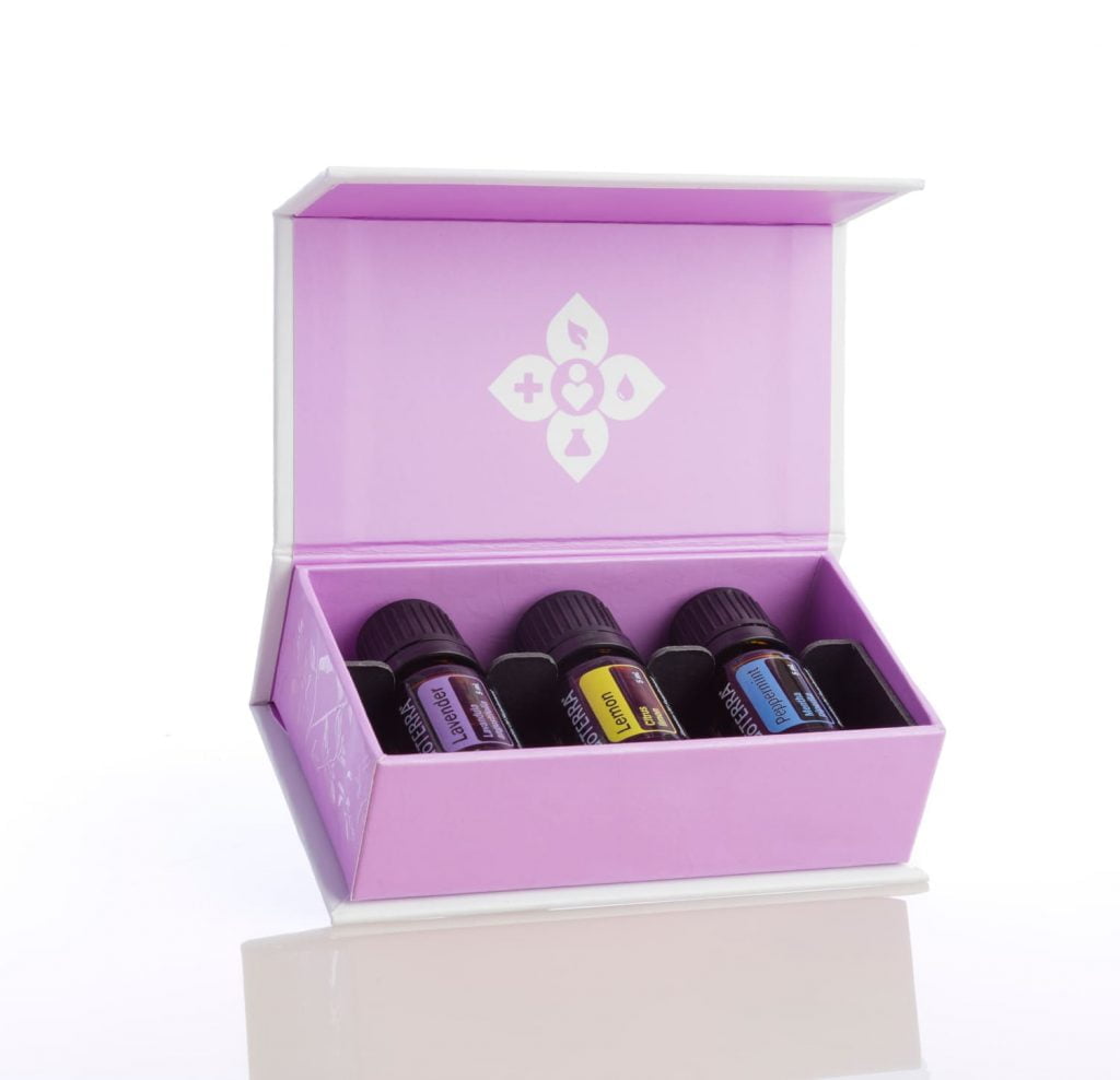 Coffret du trio de base d'huiles essentielles dōTERRA
